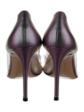 Gianvito Rossi Leather D'Orsay Pumps