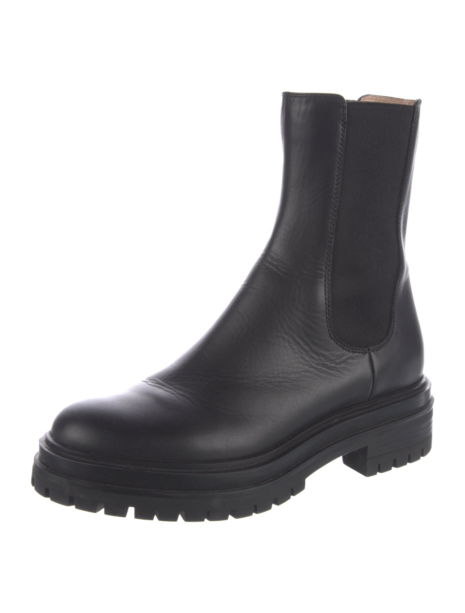 Gianvito Rossi Leather Chelsea Boots