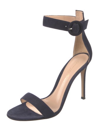 Gianvito Rossi Suede Sandals