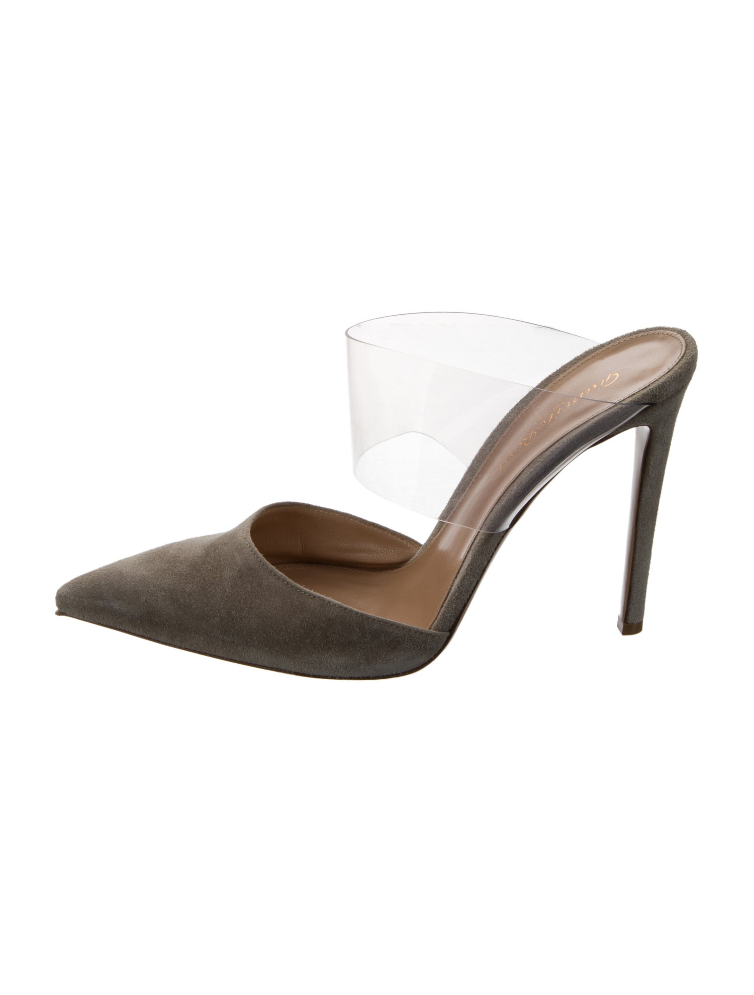 Gianvito Rossi Suede Mules