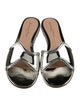 Gianvito Rossi Patent Leather Slides
