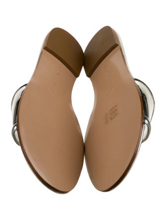 Gianvito Rossi Patent Leather Slides