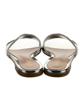 Gianvito Rossi Patent Leather Slides