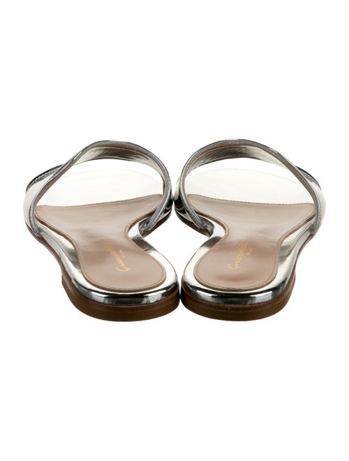 Gianvito Rossi Patent Leather Slides