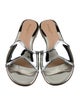 Gianvito Rossi Patent Leather Slides