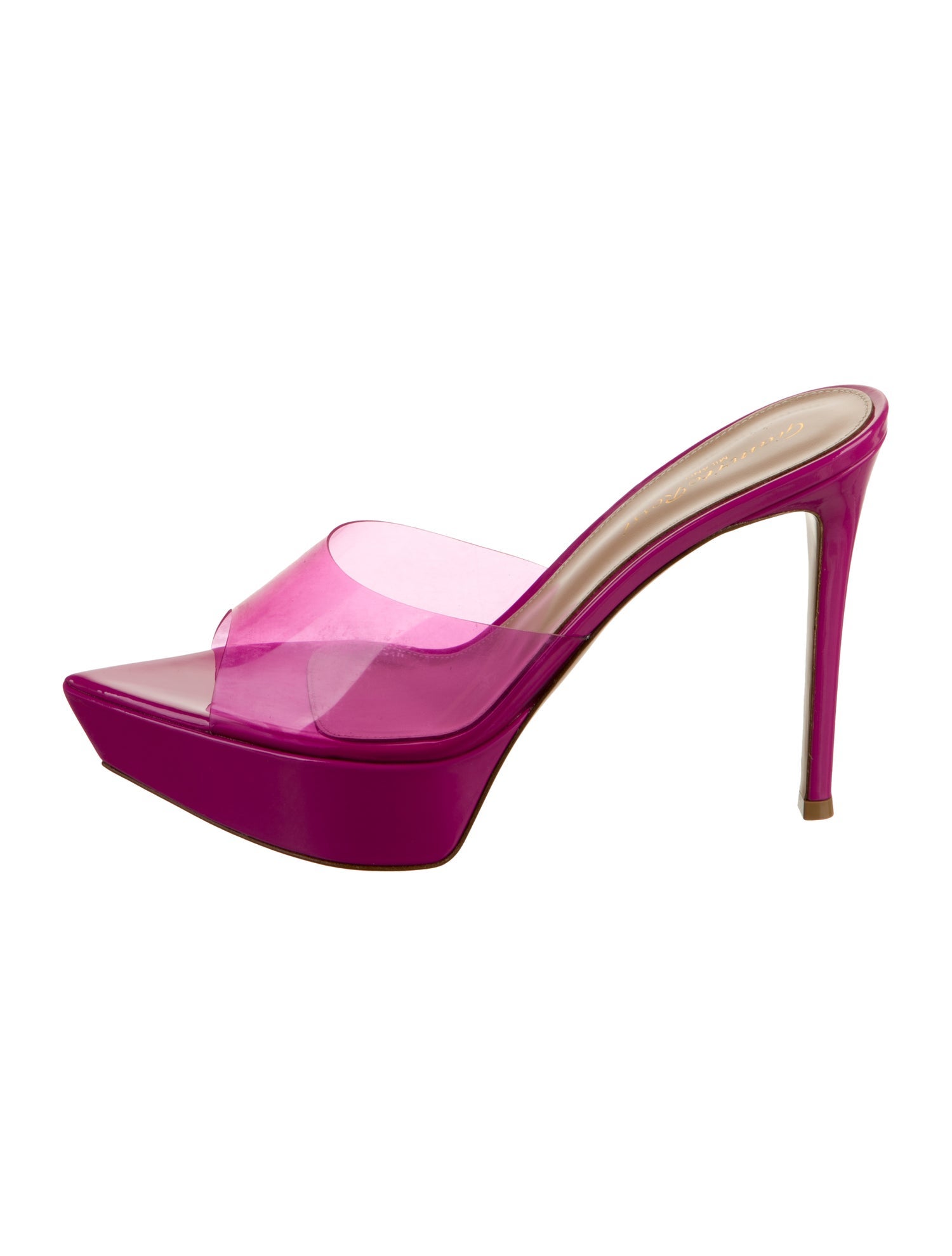 Gianvito Rossi PVC Slides