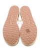 Gianvito Rossi Leather Braided Accents Espadrilles
