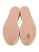 Gianvito Rossi Leather Braided Accents Espadrilles