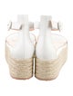Gianvito Rossi Leather Braided Accents Espadrilles