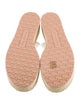 Gianvito Rossi Leather Braided Accents Espadrilles