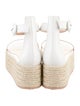 Gianvito Rossi Leather Braided Accents Espadrilles