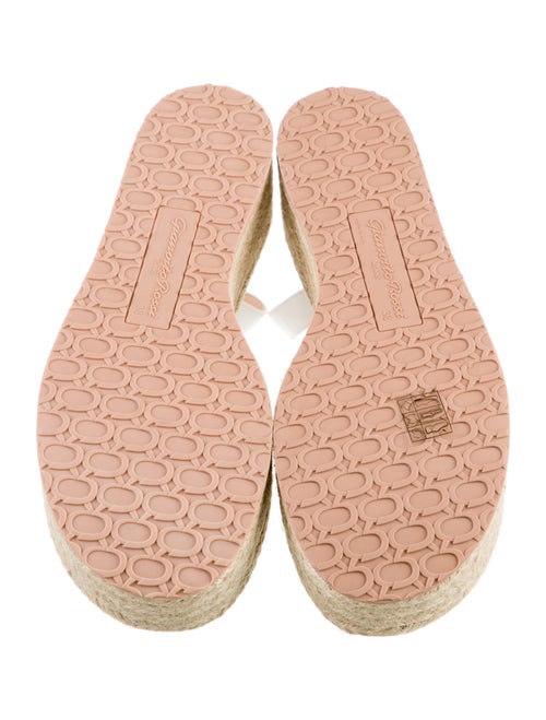 Gianvito Rossi Leather Braided Accents Espadrilles