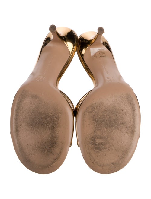 Gianvito Rossi Leather Slides