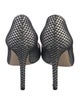 Gianvito Rossi Glitter Mesh Accents Pumps
