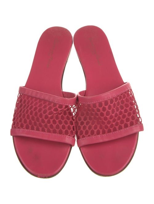 Gianvito Rossi Leather Slides