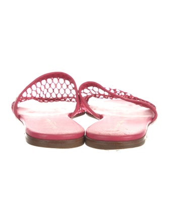 Gianvito Rossi Leather Slides