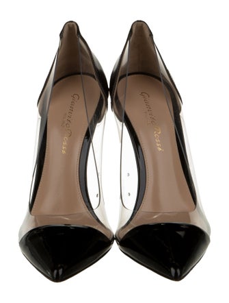 Gianvito Rossi Patent Leather D'Orsay Pumps