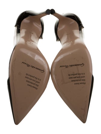 Gianvito Rossi Patent Leather D'Orsay Pumps