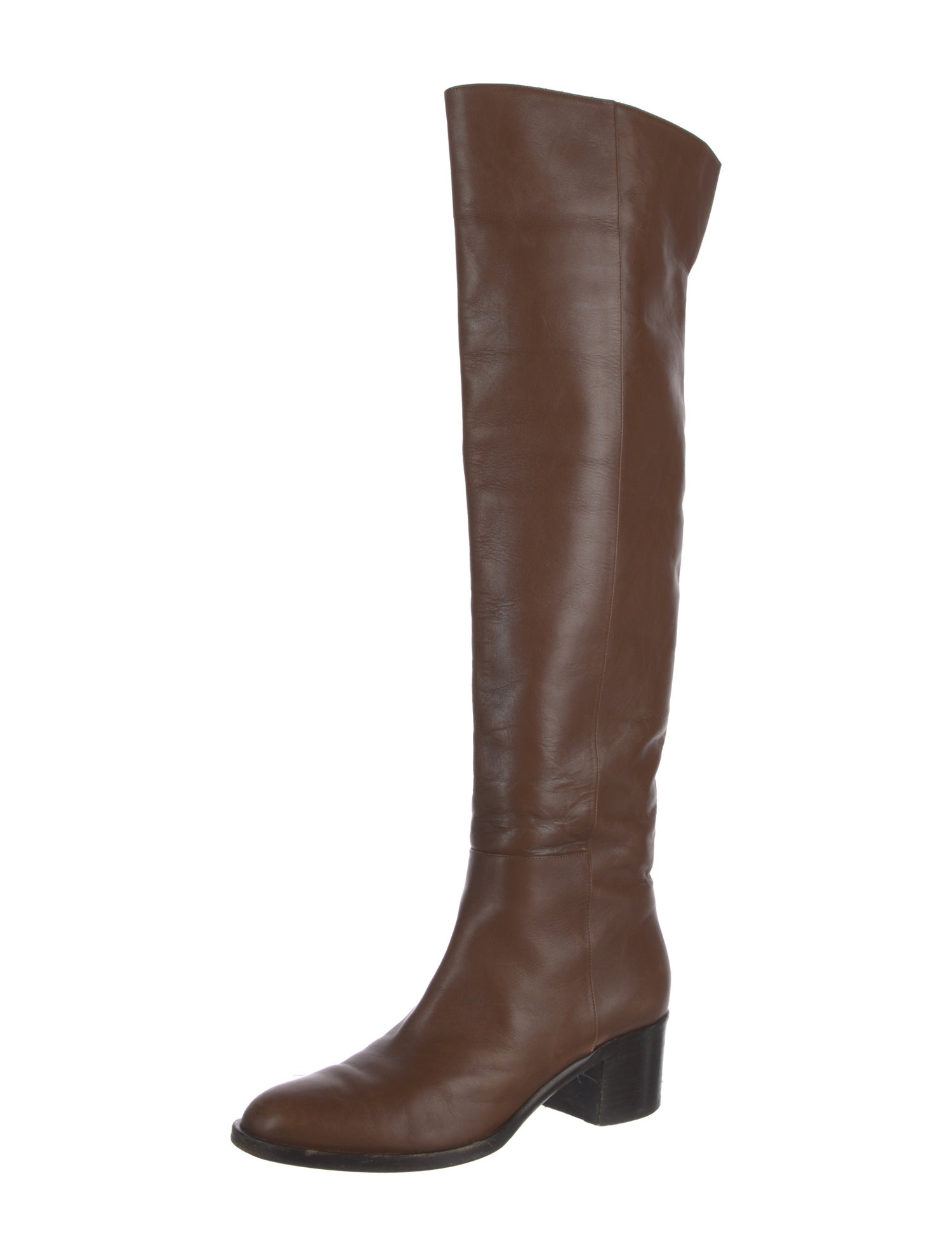 Gianvito Rossi Leather Riding Boots