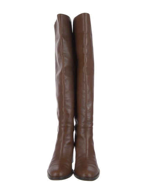Gianvito Rossi Leather Riding Boots