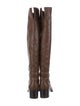 Gianvito Rossi Leather Riding Boots