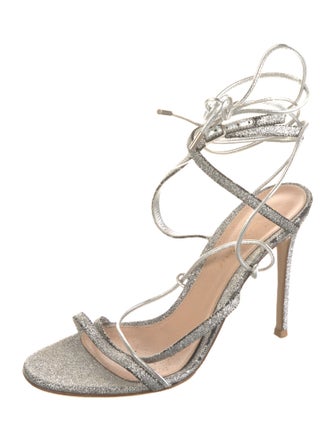 Gianvito Rossi Glitter Sandals