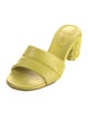 Gianvito Rossi Leather Slides