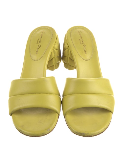 Gianvito Rossi Leather Slides