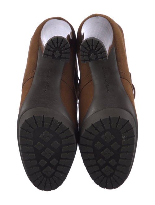 Gianvito Rossi Suede Lace-Up Boots