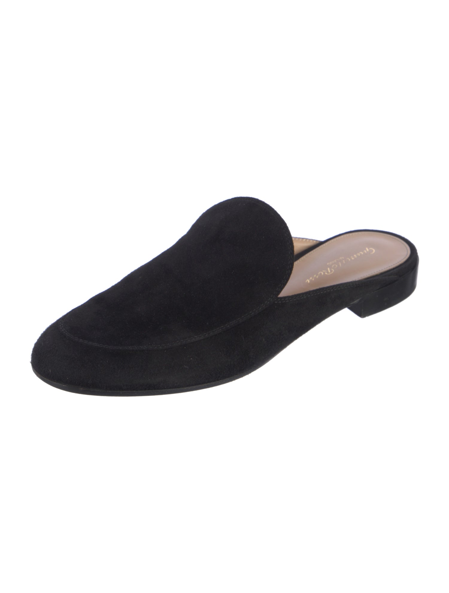 Gianvito Rossi Suede Mules