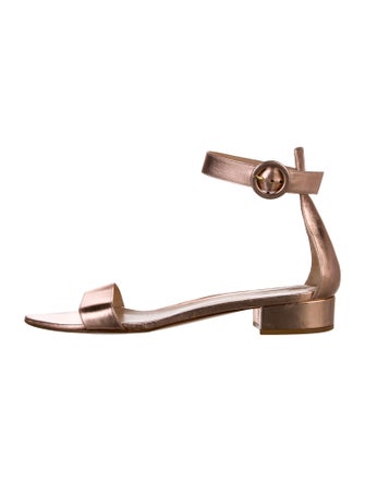 Gianvito Rossi Leather Sandals