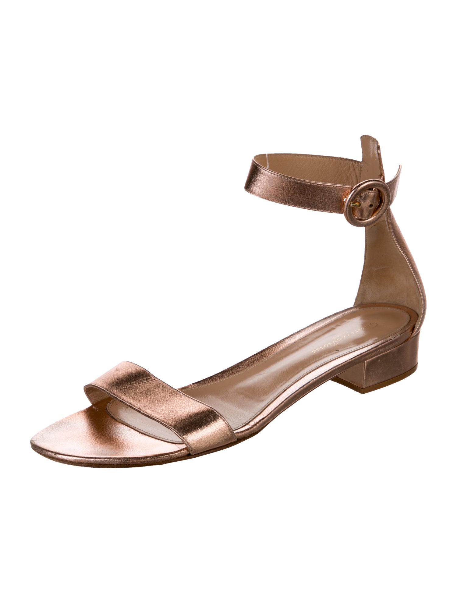 Gianvito Rossi Leather Sandals