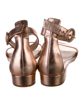 Gianvito Rossi Leather Sandals