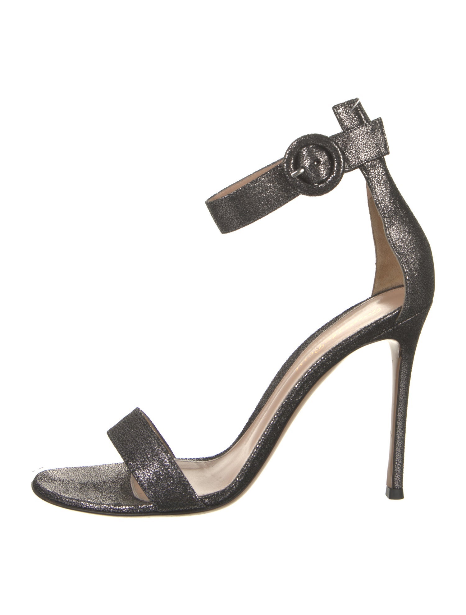 Gianvito Rossi Glitter Glitter Accents Sandals