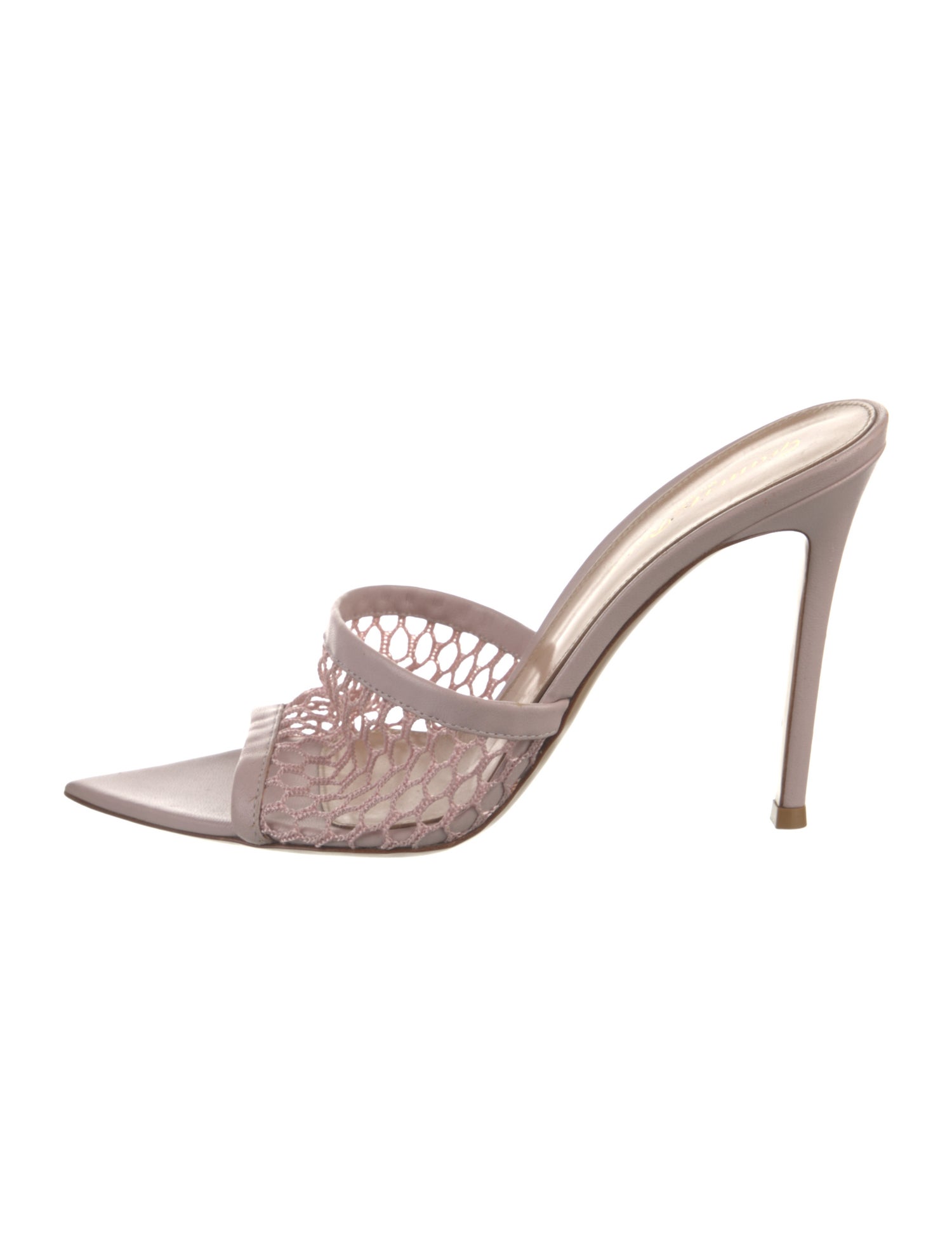 Gianvito Rossi Leather Slides