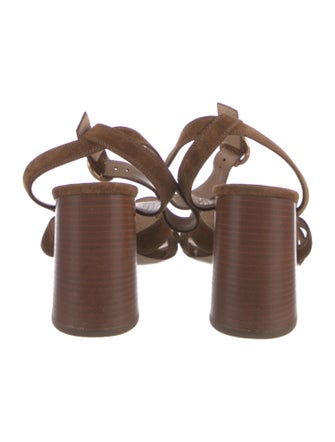 Gianvito Rossi Suede Sandals