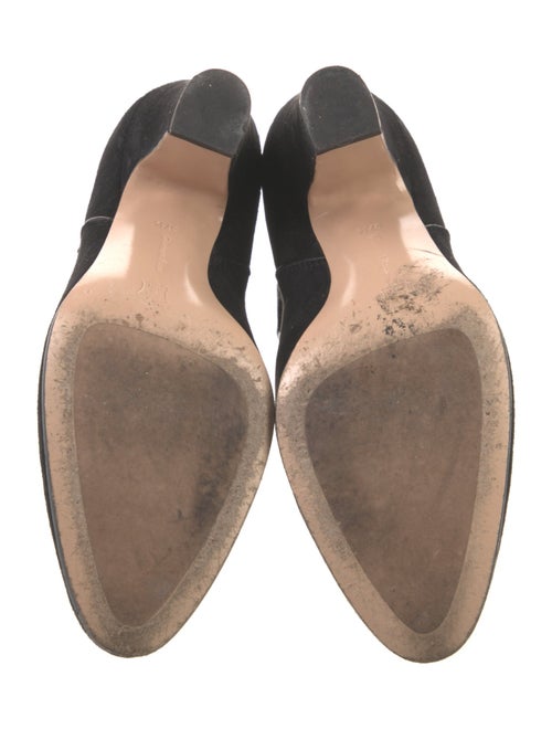 Gianvito Rossi Suede Western Boots