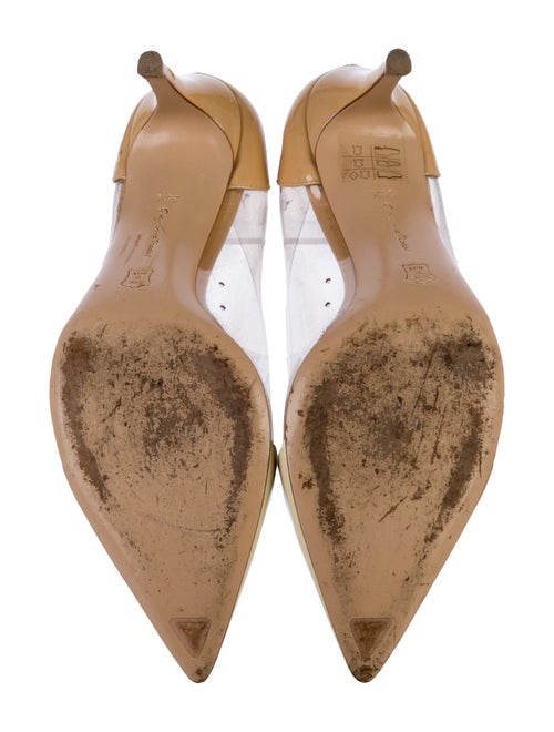 Gianvito Rossi Patent Leather D'Orsay Pumps