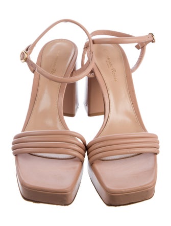 Gianvito Rossi Leather Sandals