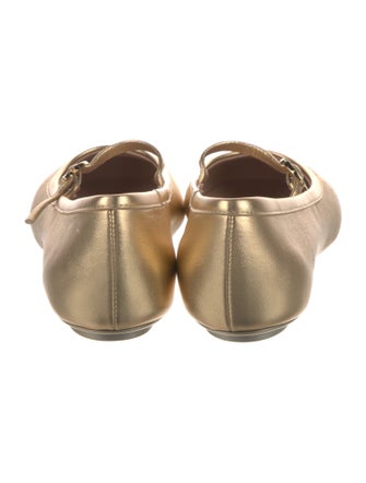 Gianvito Rossi Leather Mary Jane Flats