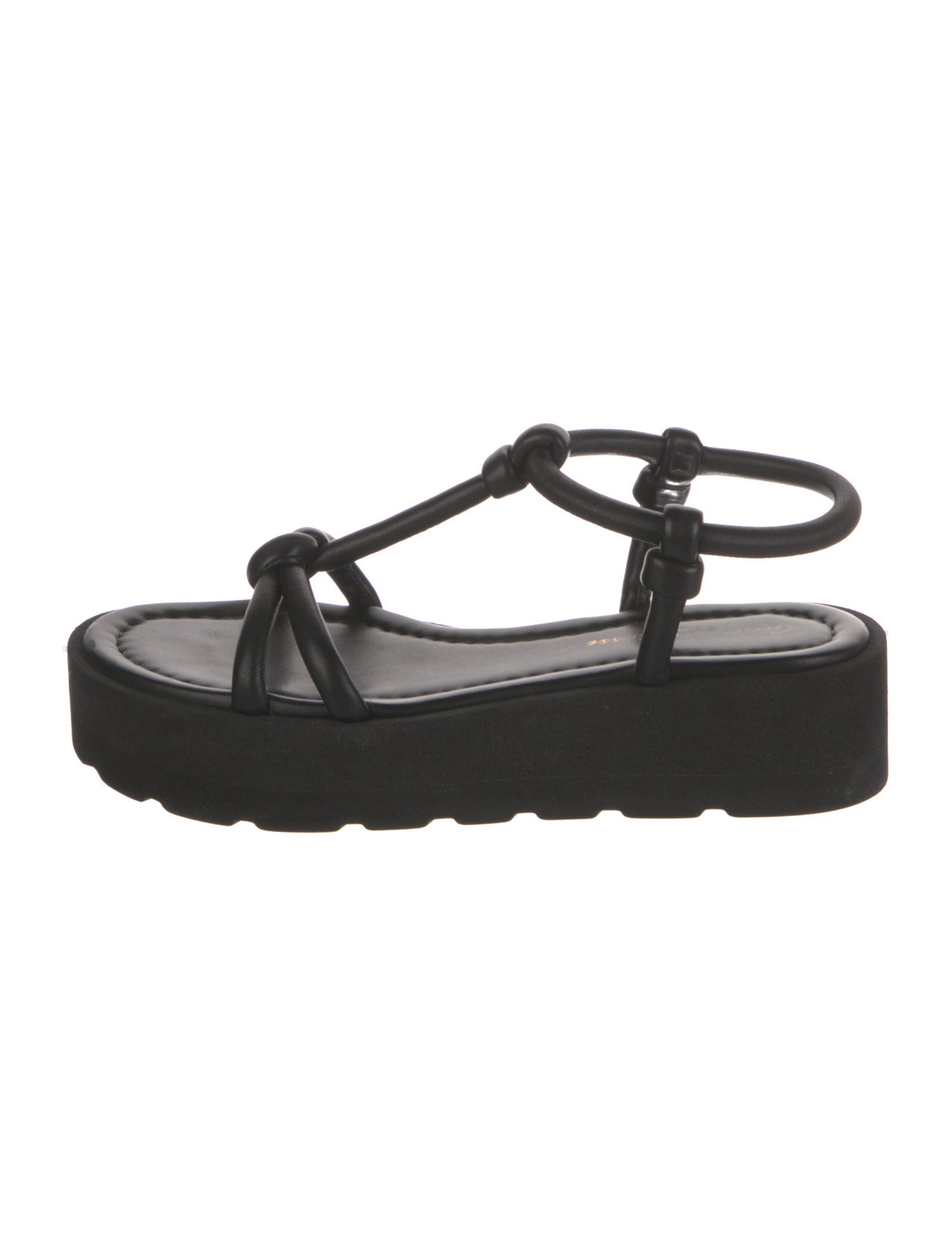 Gianvito Rossi Leather Slingback Sandals