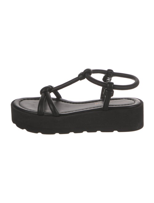 Gianvito Rossi Leather Slingback Sandals