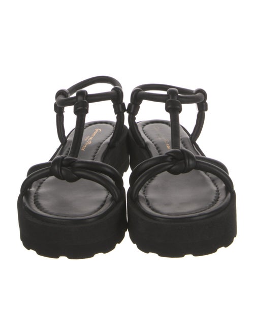 Gianvito Rossi Leather Slingback Sandals