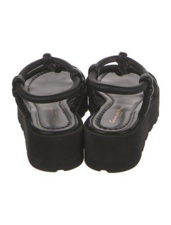 Gianvito Rossi Leather Slingback Sandals