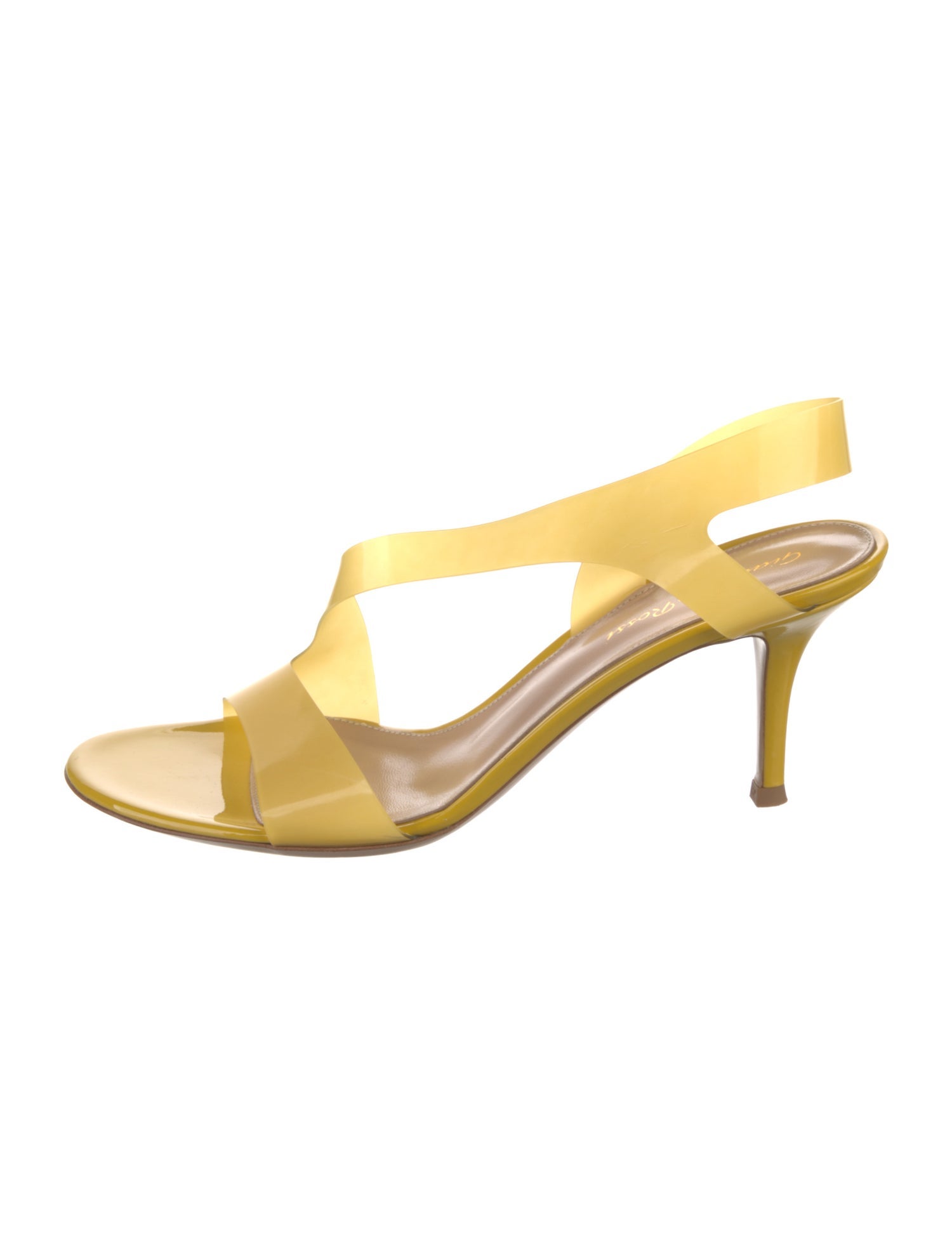 Gianvito Rossi PVC Slingback Sandals