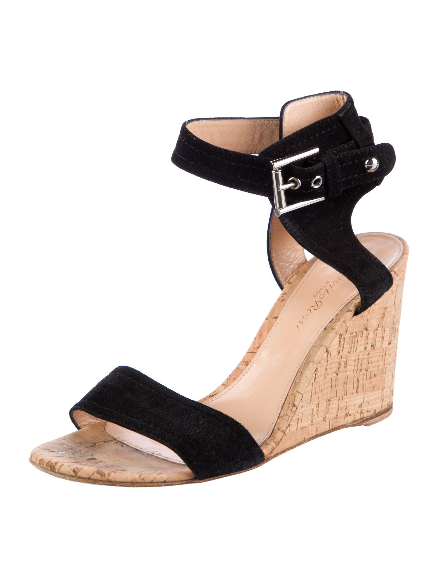Gianvito Rossi Suede Sandals