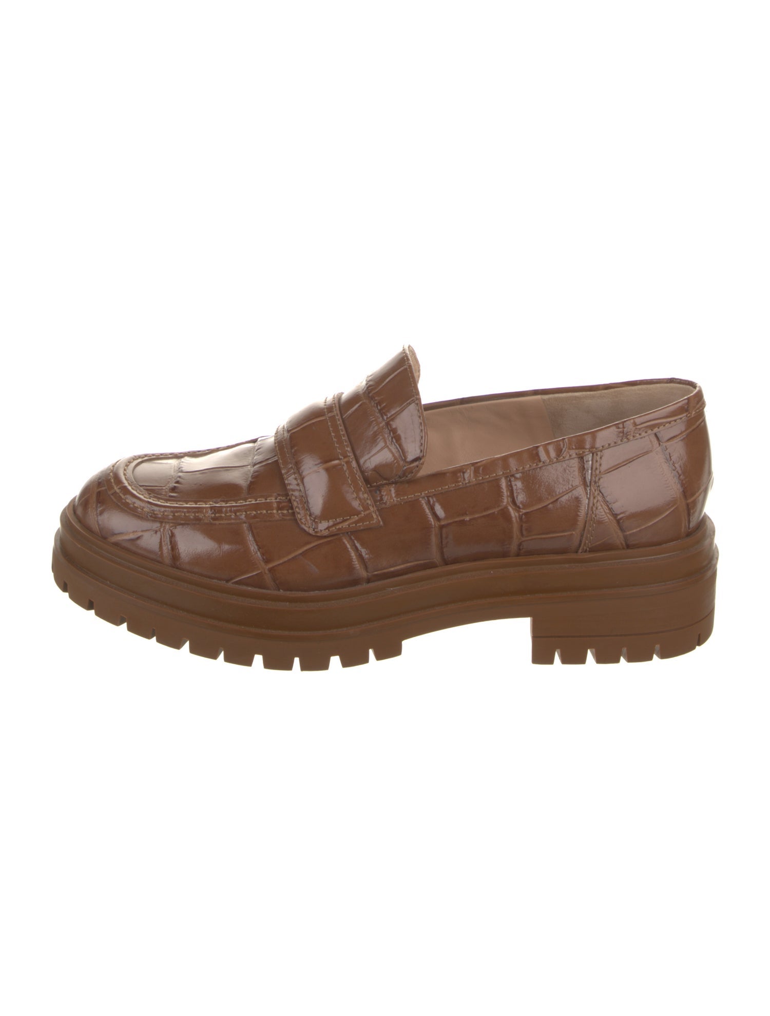 Gianvito Rossi Leather Loafers