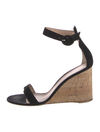 Gianvito Rossi Suede Sandals