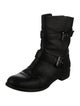 Gianvito Rossi Leather Moto Boots