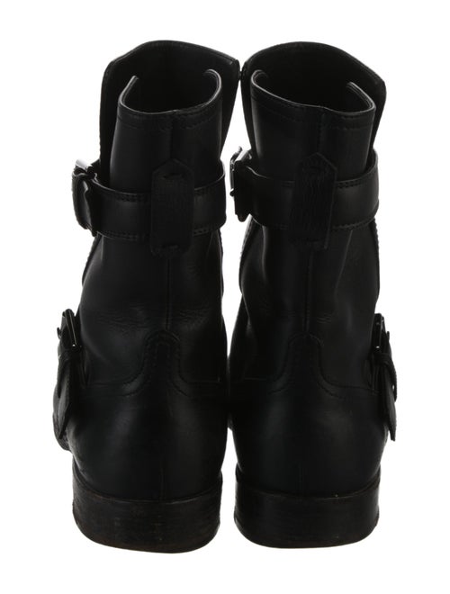 Gianvito Rossi Leather Moto Boots